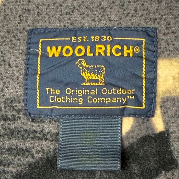 Woolrich Men's Onyx Wolves Flannel Long Sleeve Shirt Sz 2XL Western $230 MSRP - Picture 4 of 7